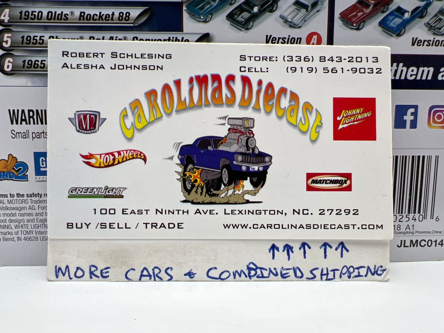 Johnny Lightning 80s Muscle Release 3 Version B 1/2500 1980 Chevy Malibu Green #2