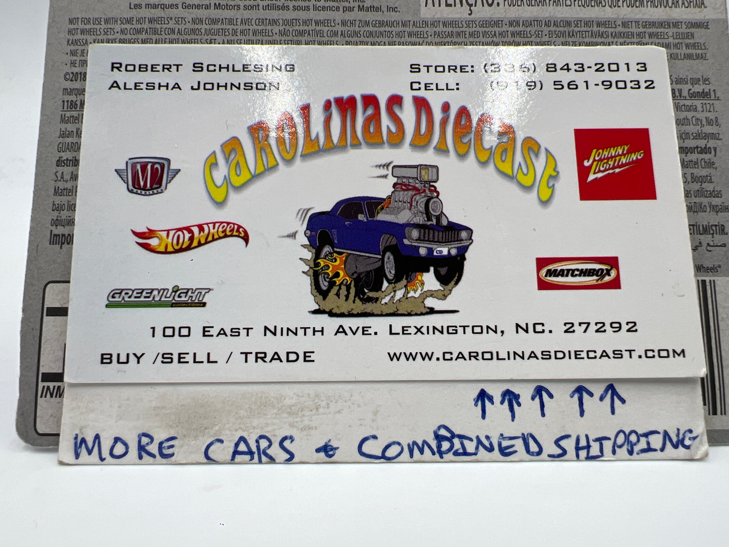 2019 Hot Wheels Race Team #193 Corvette C7.R Blue Short Card 1B