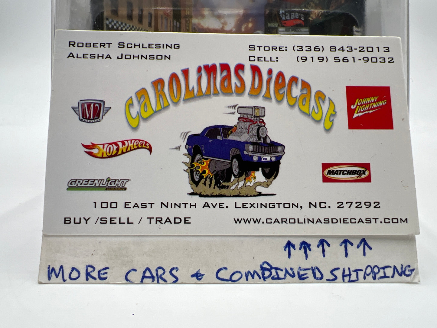 Hot Wheels Boulevard Underdogs 64 Ford Falcon Sprint Blue W/Protector #1