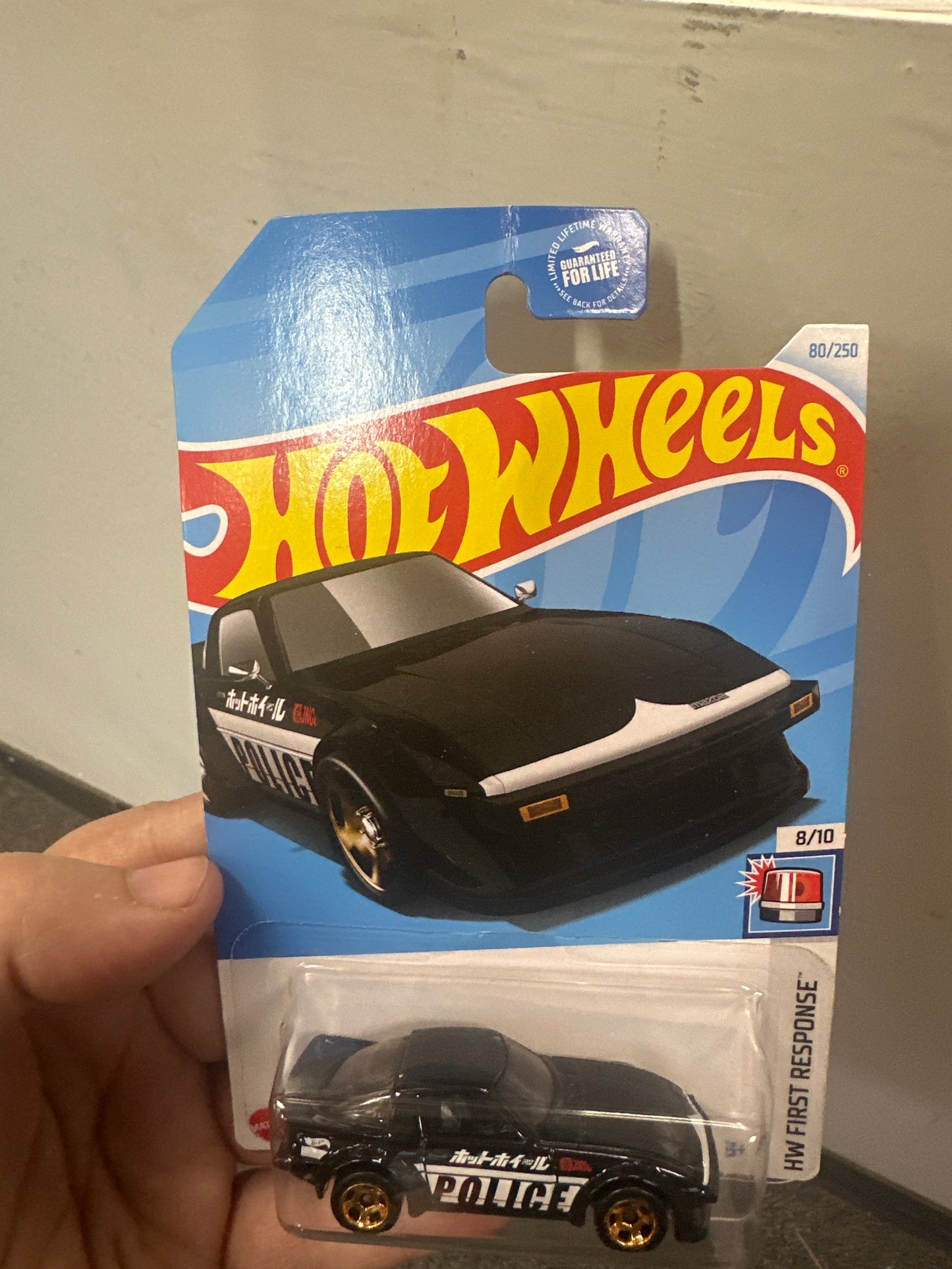 2024 Hot Wheels #80 Mazda RX-7 Black 84E