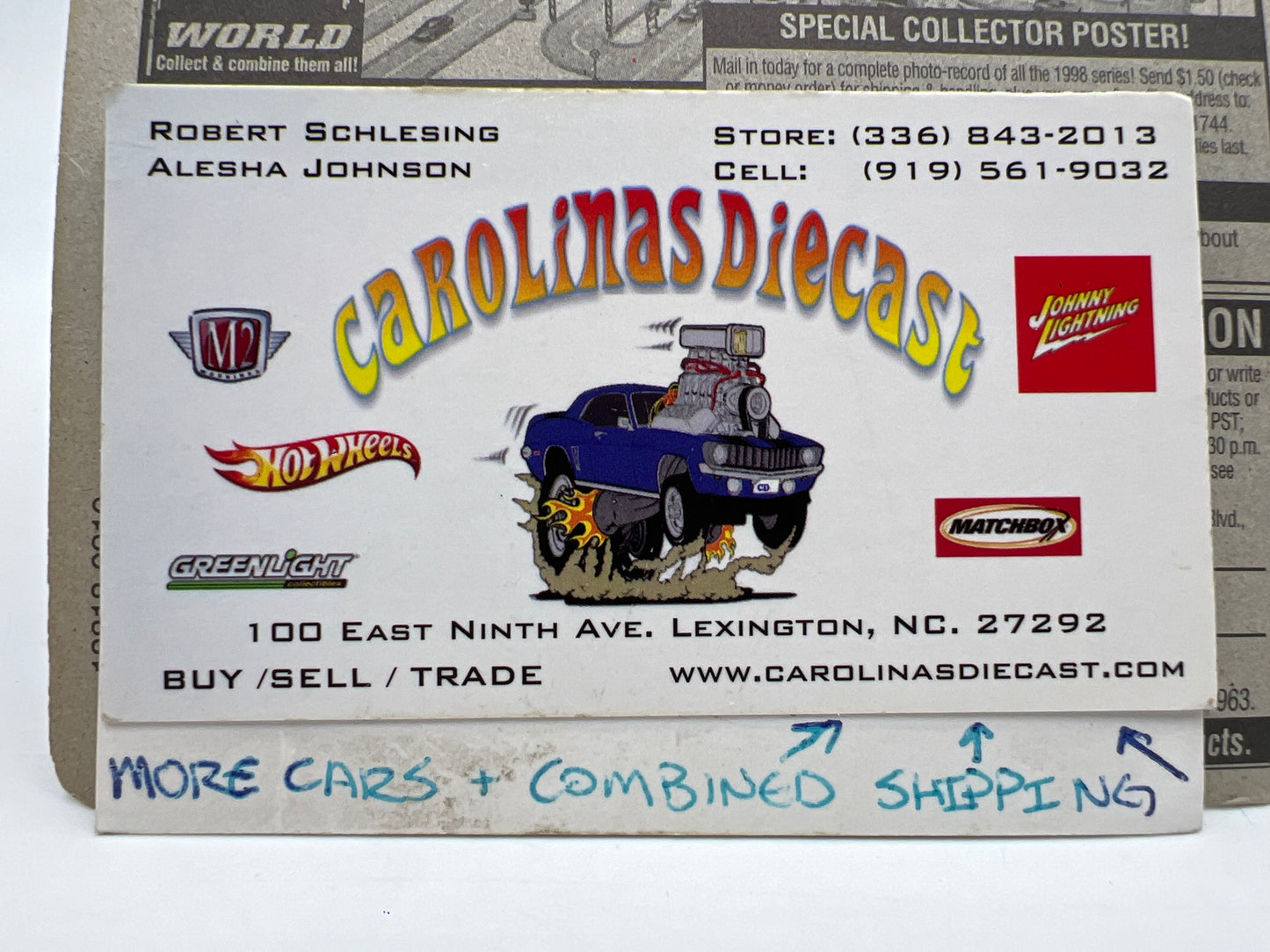 1998 Hot Wheels Treasure Hunt #752 3-Window 34 Ford Orange 282C