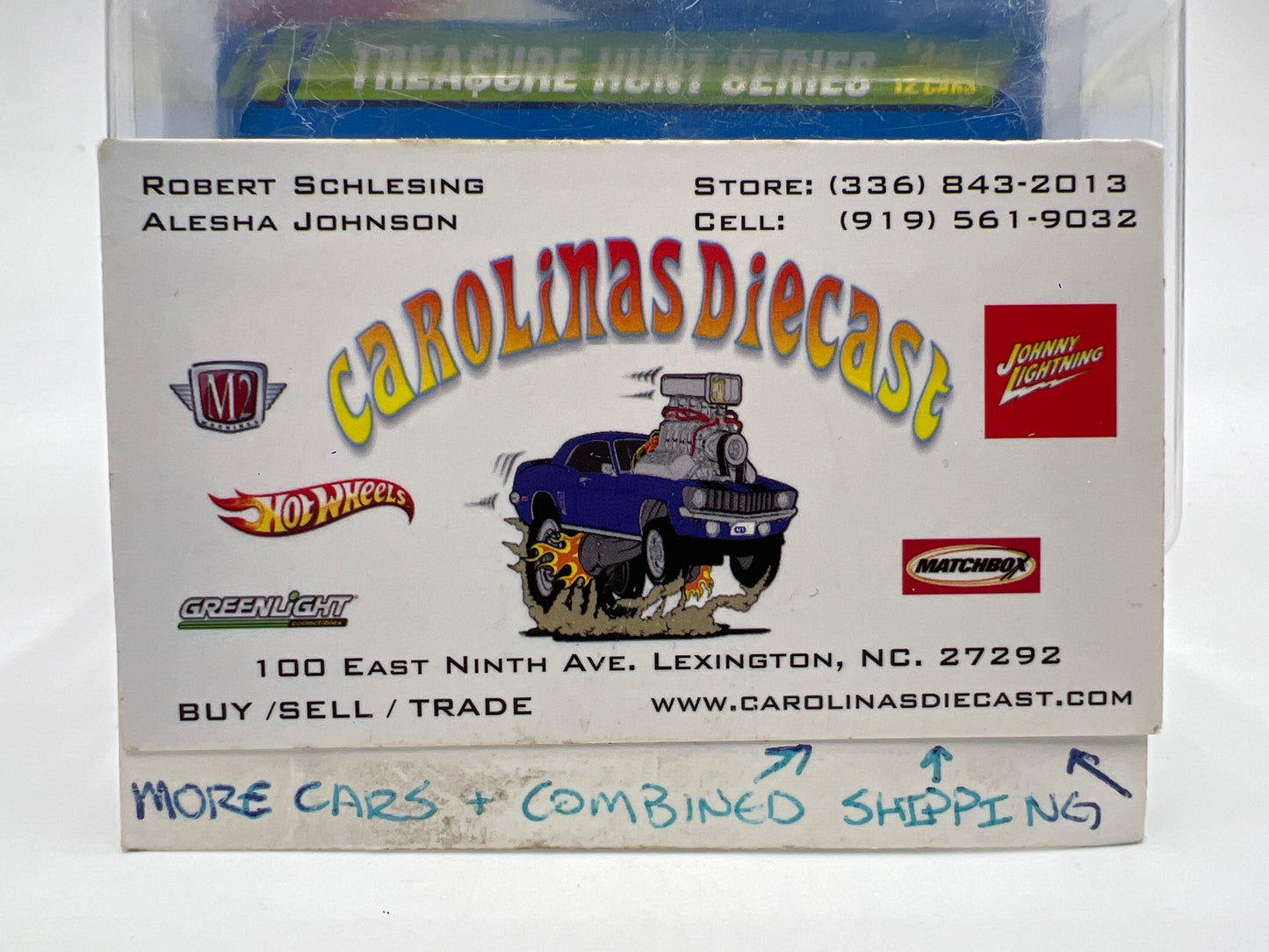 1995 Hot Wheels Treasure Hunt Series #4 Real Riders 57 T-Bird W/Protector Card Has Wrinkles
