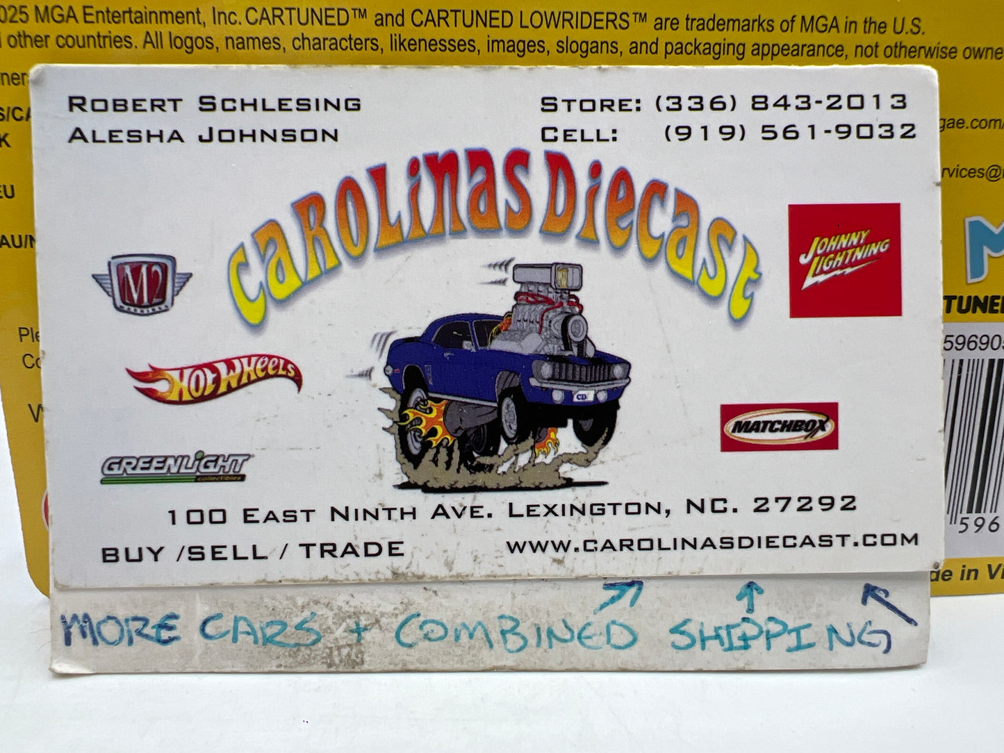 2025 MGA Car Tuned Series 8 #5 90 Chevy 454 SS Blue 183E