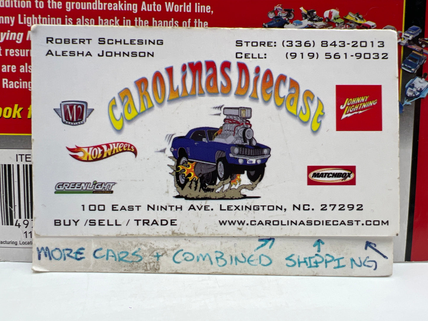 Auto World Ultra Red Chase Vintage Muscle Release 4 #1 1963 Dodge Polara Red Bad Card