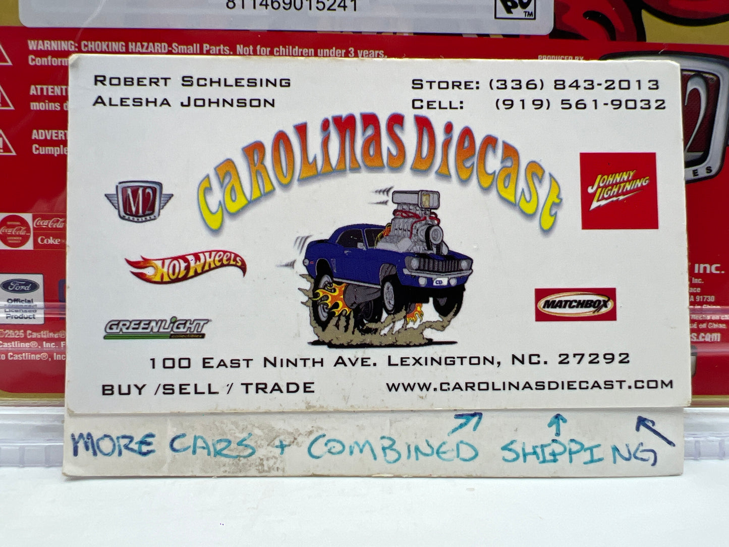 2025 M2 Machines Coca Cola Holidays 1965 Shelby 427 Cobra Blue SK10 195C