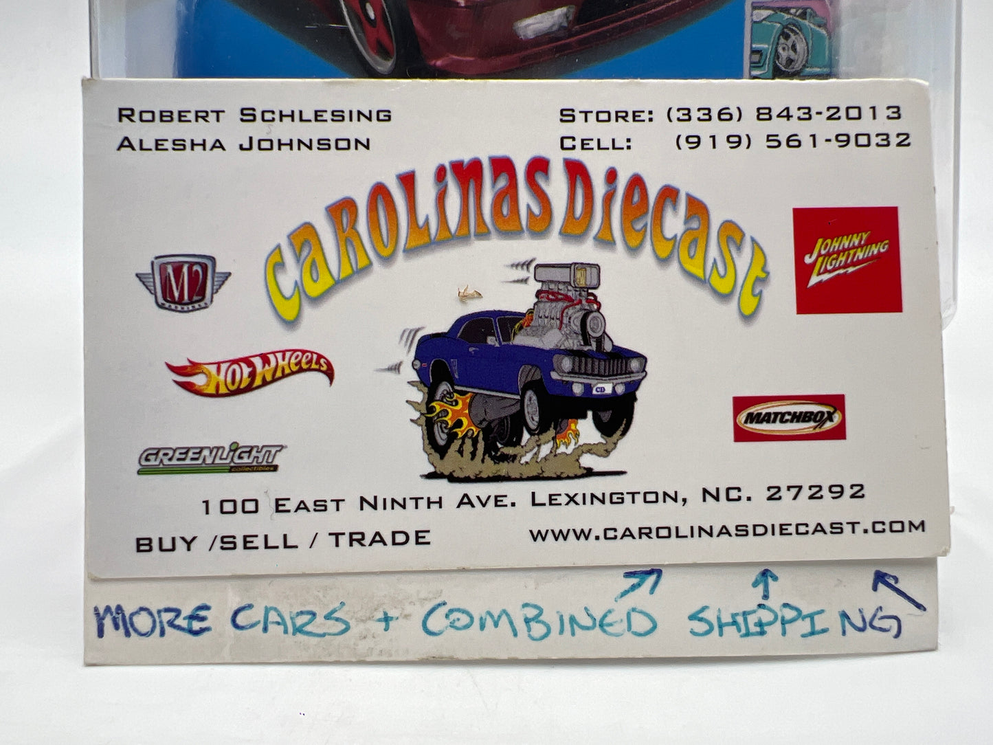 2024 Hot Wheels Super Treasure Hunt #82 89 Mercedes-Benz 560 SEC AMG Red W/Protector