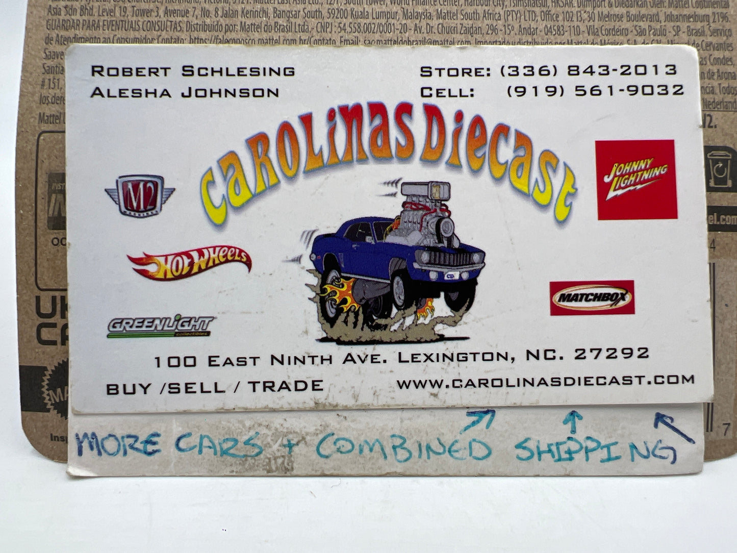 2026 Matchbox #41 2023 Toyota Prius Prime Blue 212D