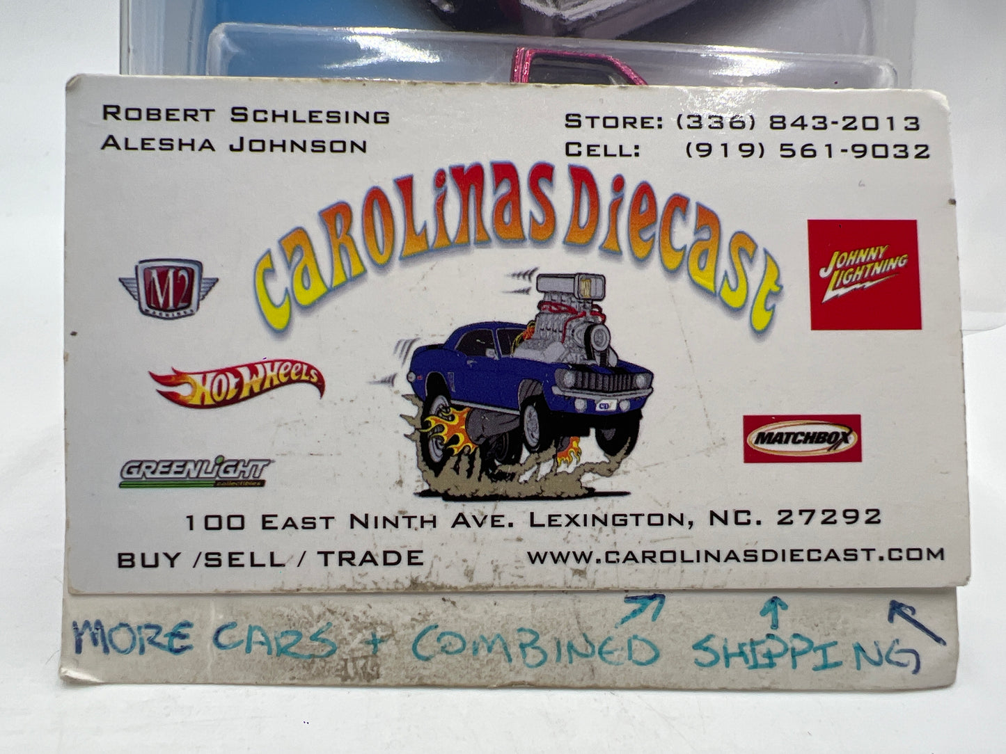 2021 Hot Wheels Legends Tour 83 Chevy Silverado Pink W/Protector