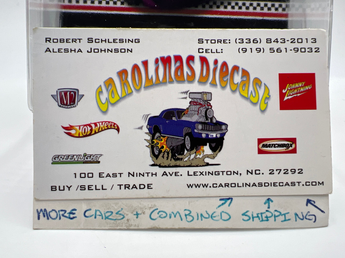 2023 Hot Wheels Dollar General Mail In #1 Porsche 993 GT2 Purple W/Protector