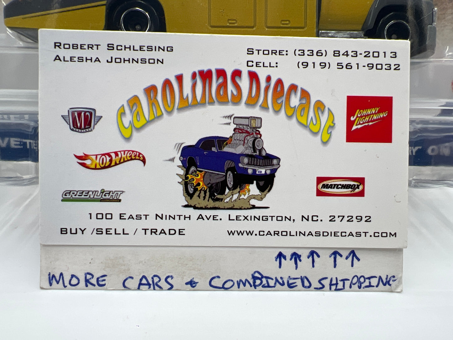 Hot Wheels Car Culture Team Transport #36 Corvette C8.R & Carry On W/Protector