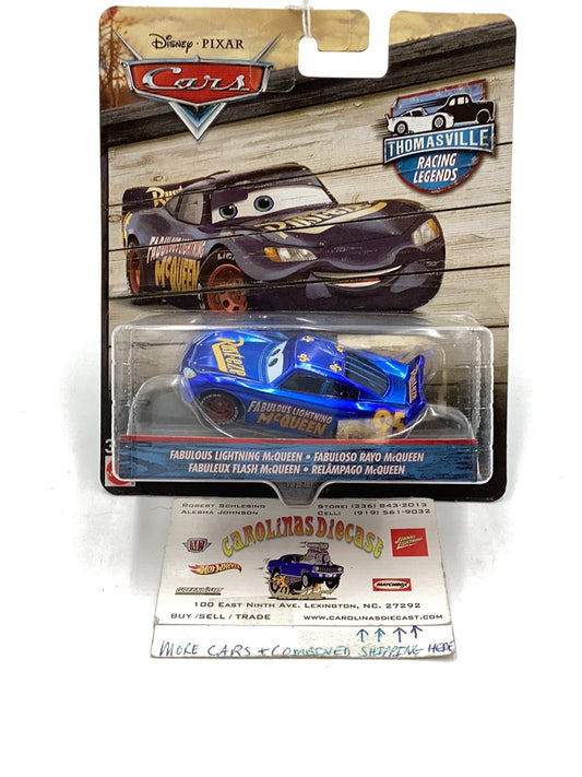 Disney Pixar Cars Thomasville Racing Fabulous Lightning McQueen