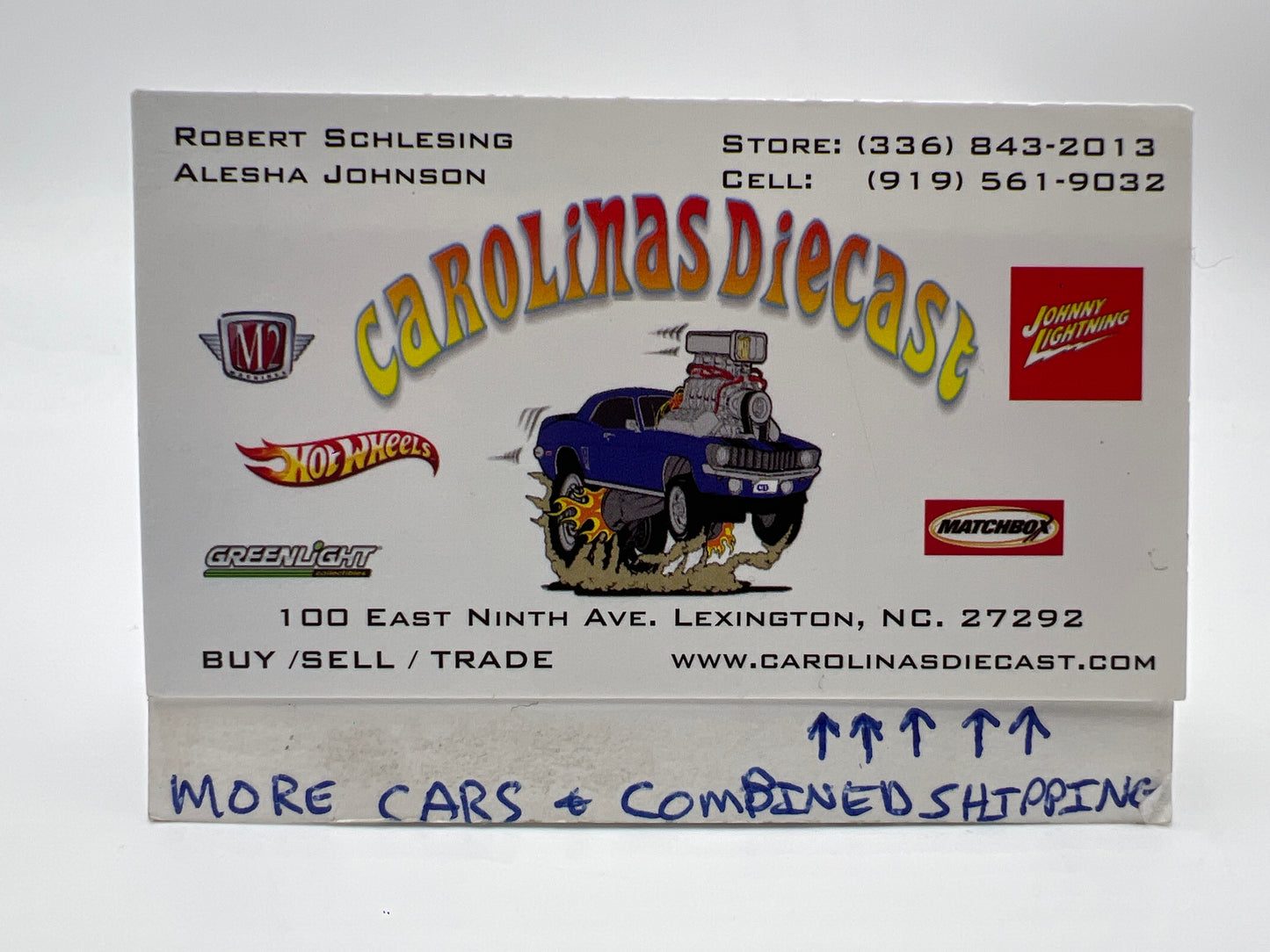 Hot Wheels 1/64 Flying Colors Ford Torino Stocker (HO Gold Wheels) Black HTF Loose