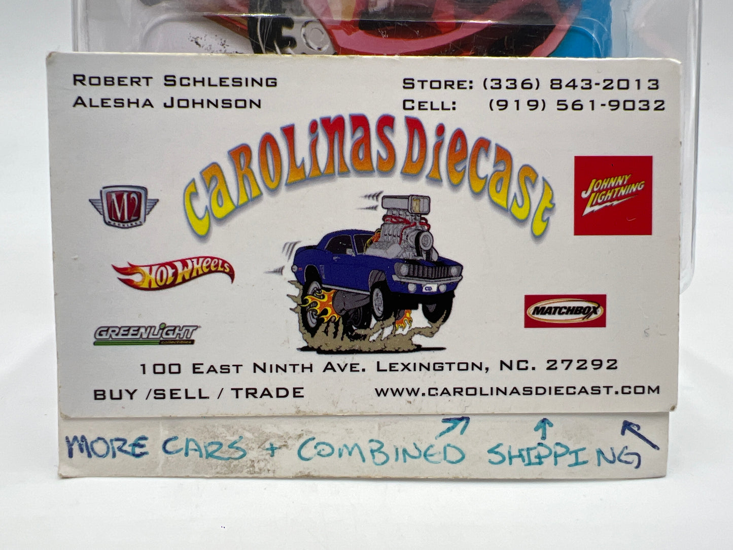 2014 Hot Wheels Super Treasure Hunt #95 07 Ford Mustang Red W/Protector