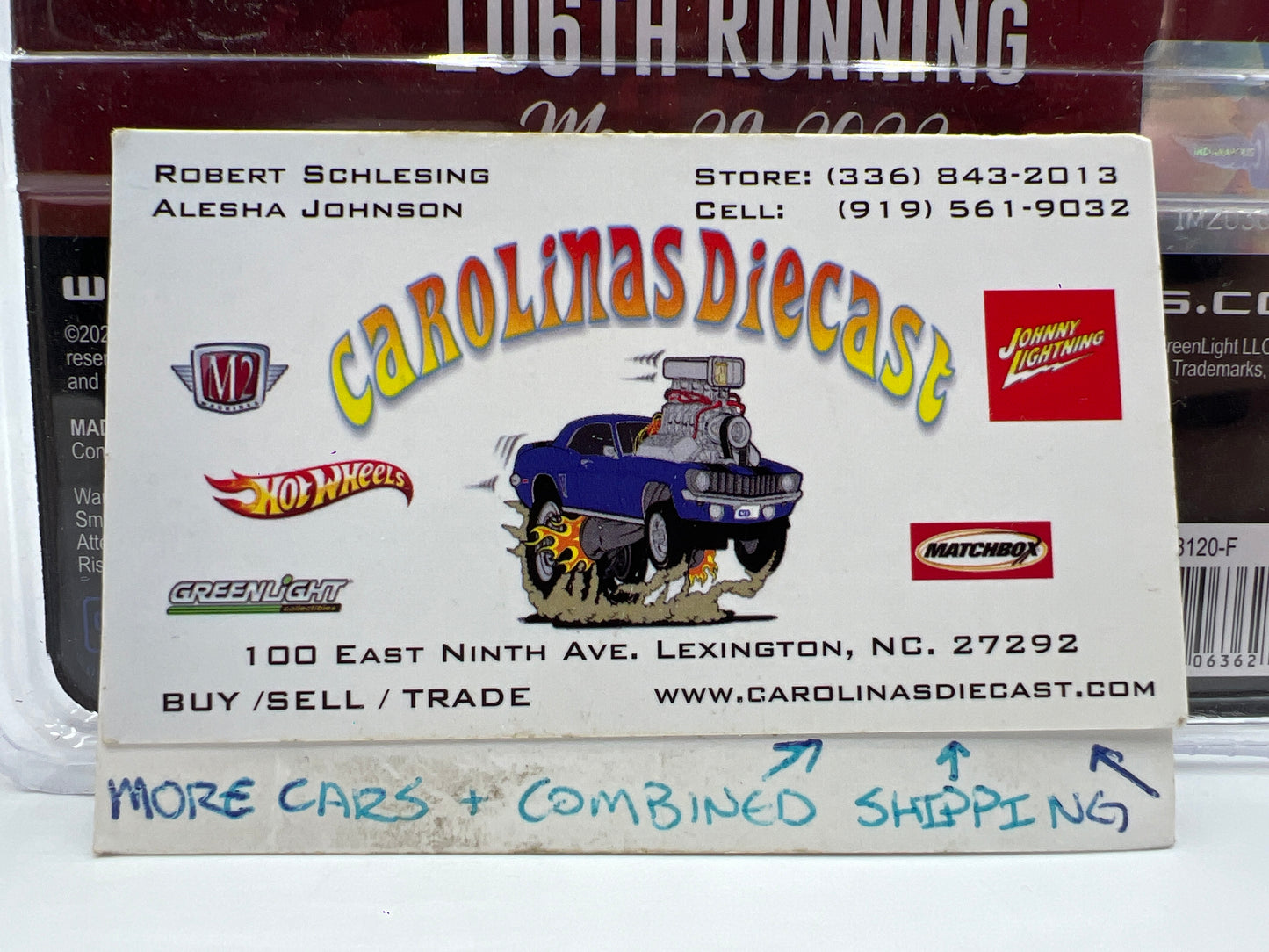 Greenlight 106th Indy 500 CHASE 2022 Chevrolet Tahoe White