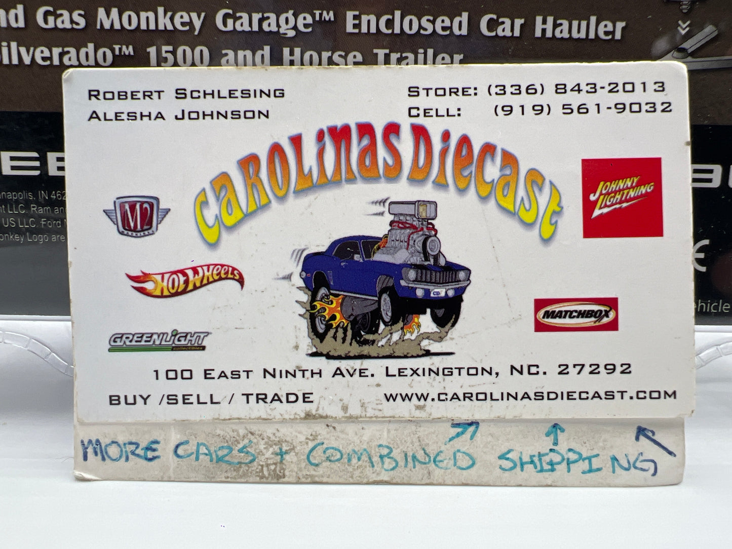 Greenlight Hitch & Tow Series 5 2015 Ford F-150 and Flatbed Trailer