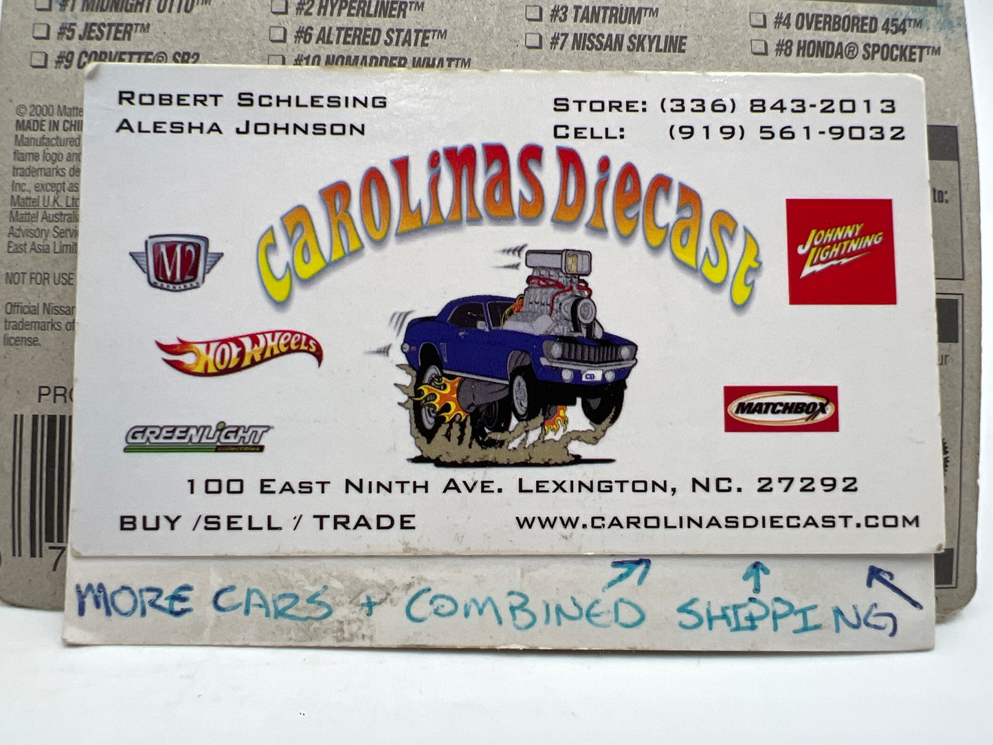 2002 Hot Wheels First Editions #19 Nissan Skyline Blue W/5 Spoke Wheels SR