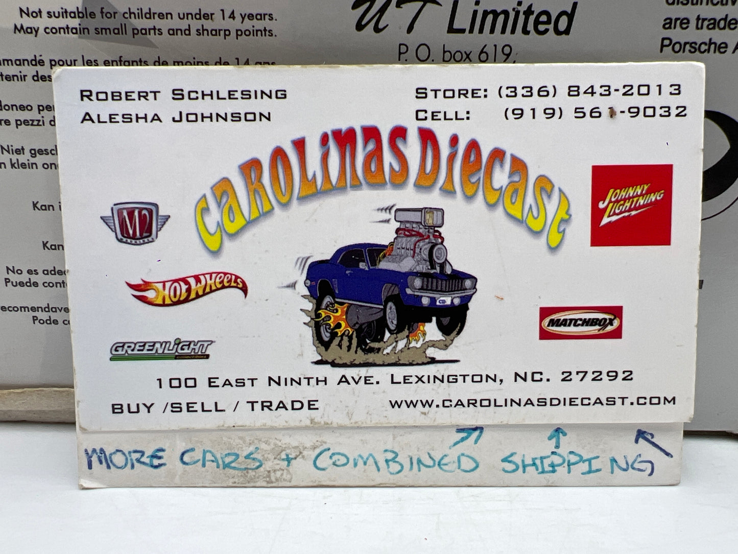 UT Models 1/18 Scale Rare Color Porsche 911 Carrera RS 993 Riviera Blue W/Box VHTF Box Not Perfect