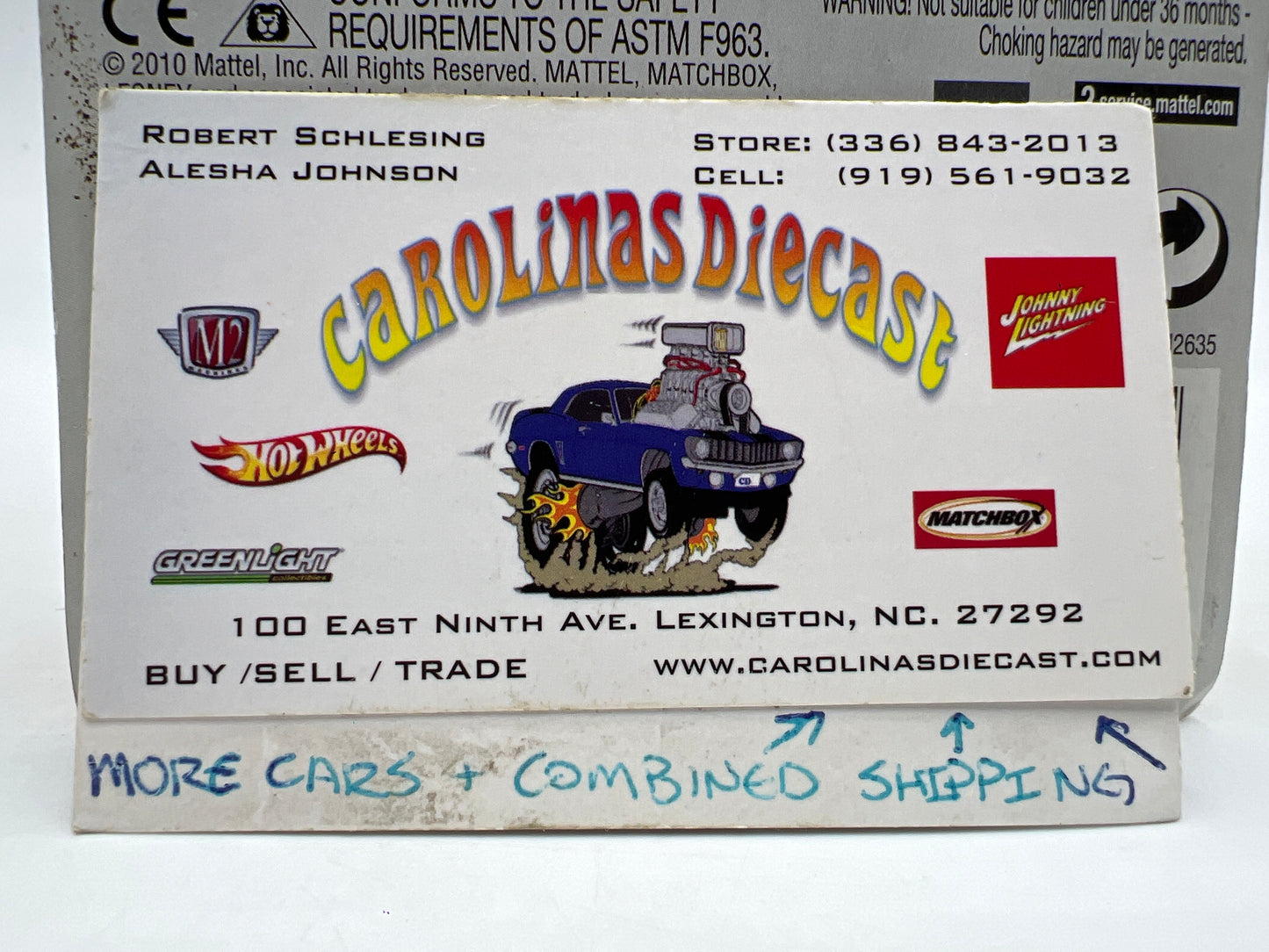 Matchbox Lesley Edition 63 Cadillac Hearse Blue