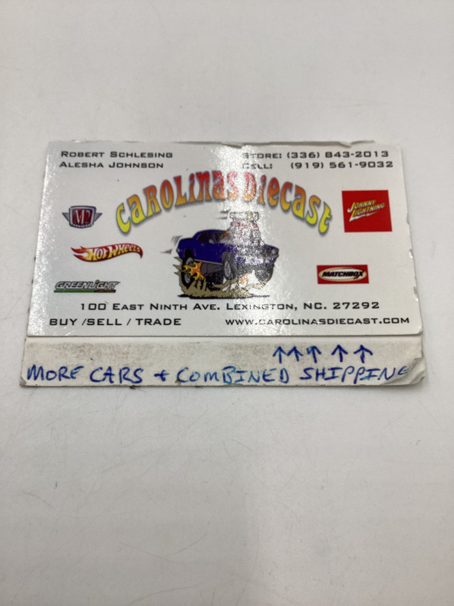 Hot Wheels Blue Card Collector No. 62 Alien Red 5SP Wheels 239H