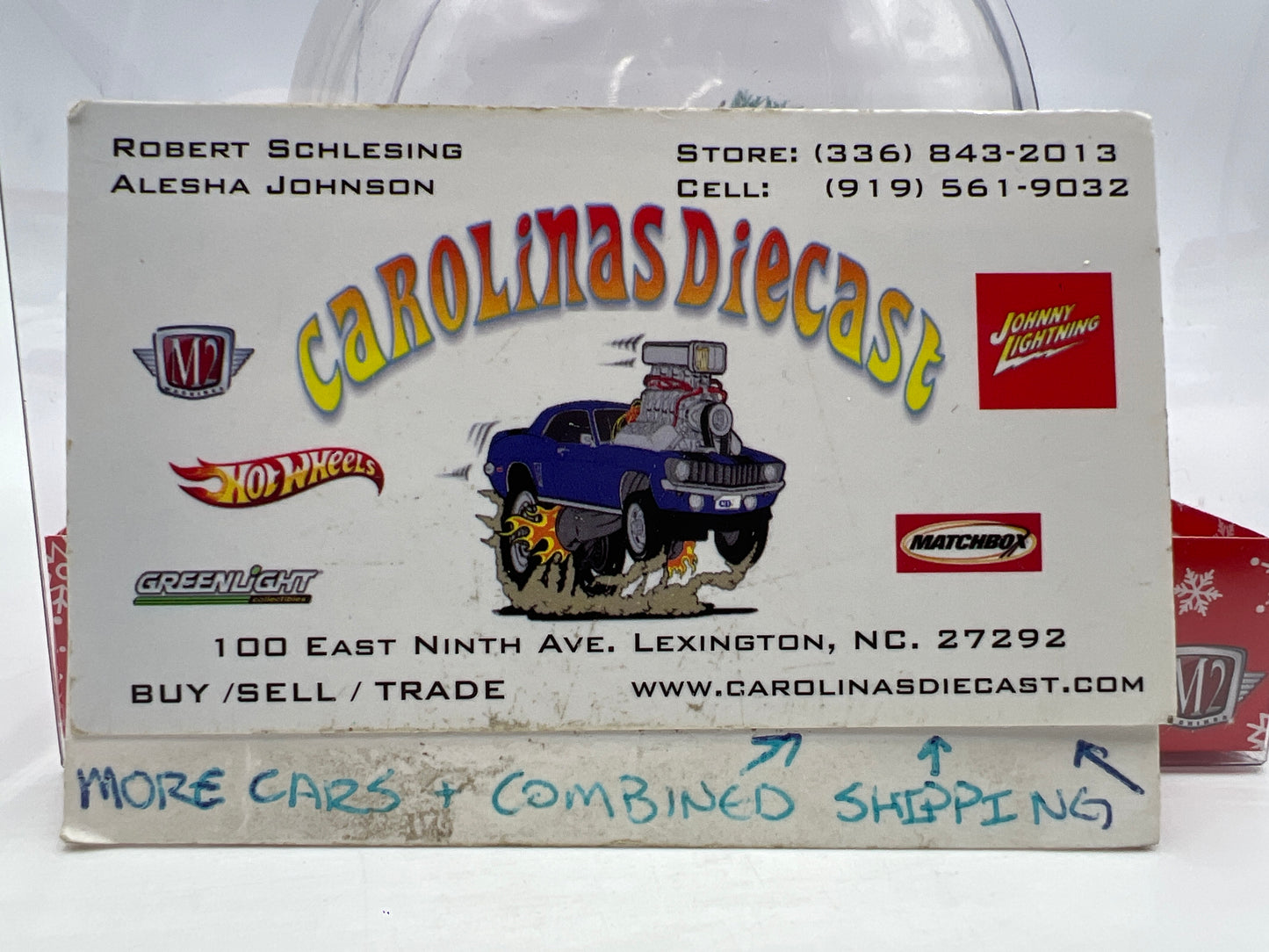 M2 Machines MiJo Exclusives Coca Cola Holiday Christmas Ornaments CHASE 1973 Chevrolet Fleetline Red/White Cracked Blister