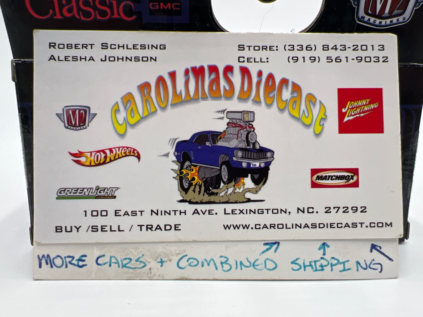 M2 Machines Auto-Thentics 1976 GMC Sierra Grande 15 SS02 Black/Purple R98