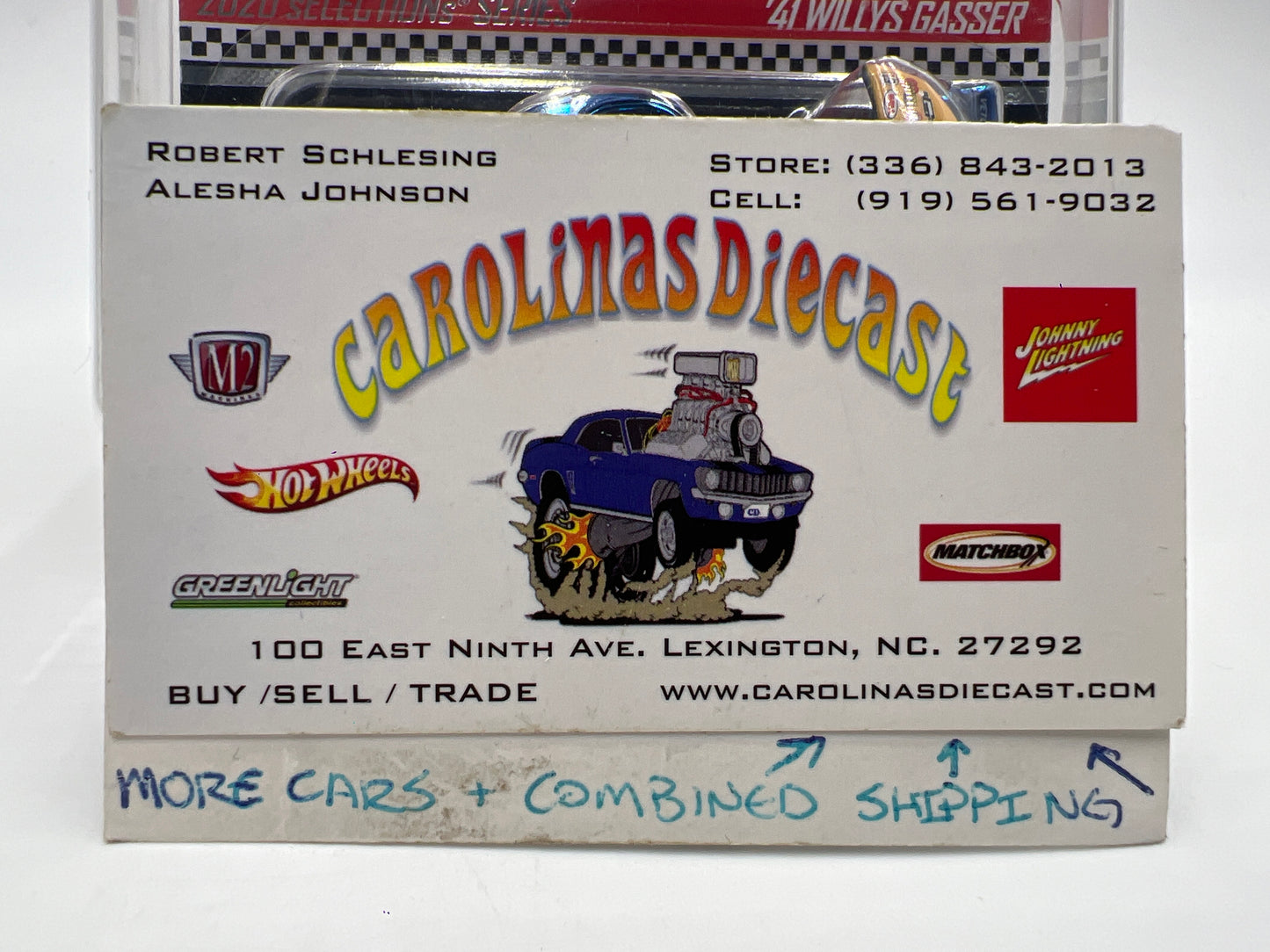 2020 Hot Wheels RLC sELECTIONs Series 41 Willys Gasser Blue W/Protector