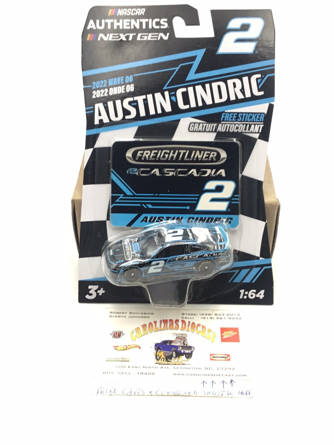 2022 nascar authentics wave 6 2 Austin Cindric Freightliner NN6