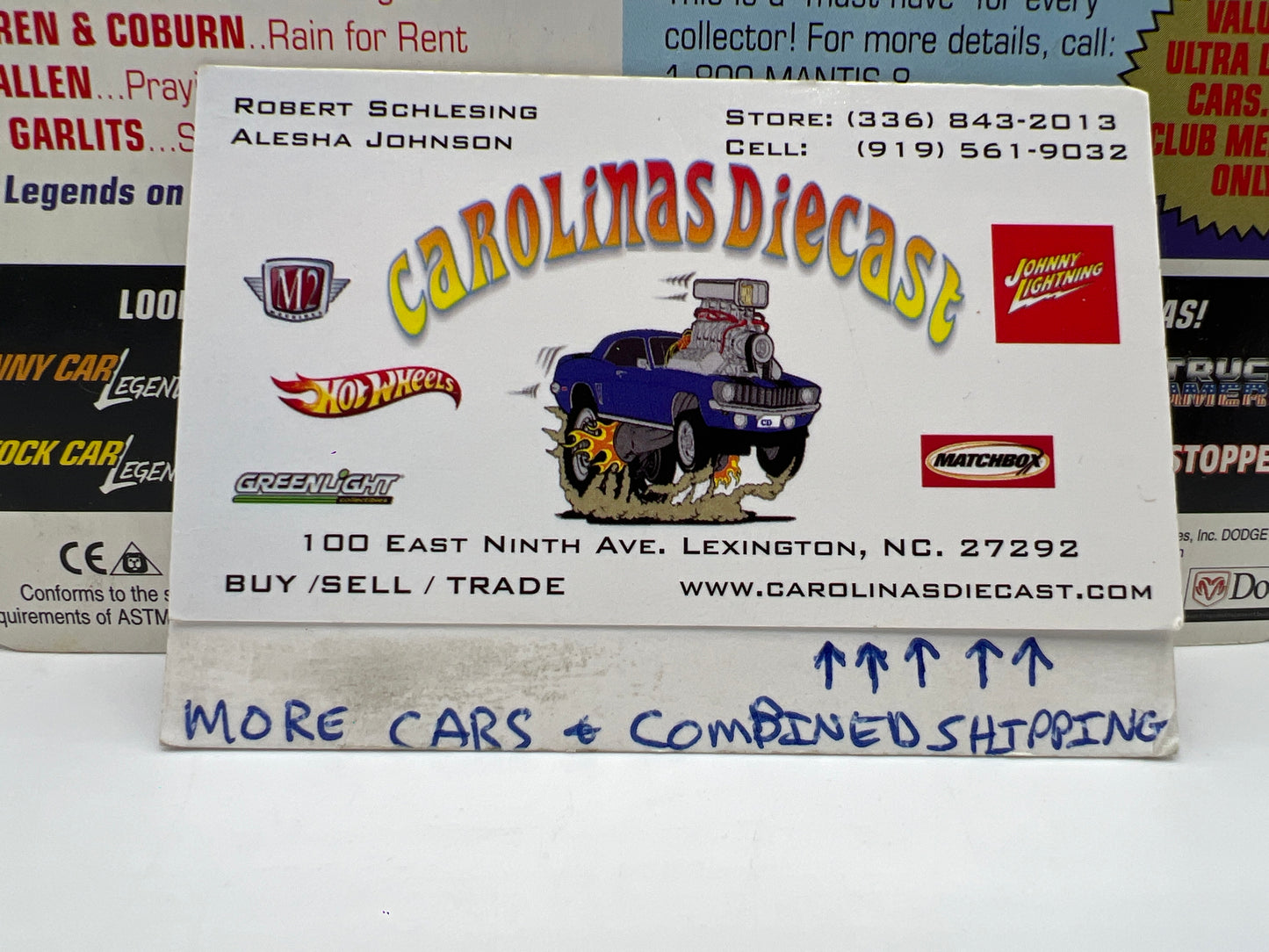 Johnny Lightning White Lightning Chase Top Fuel Legends #152 Walton Cerny & Moody Don Moody