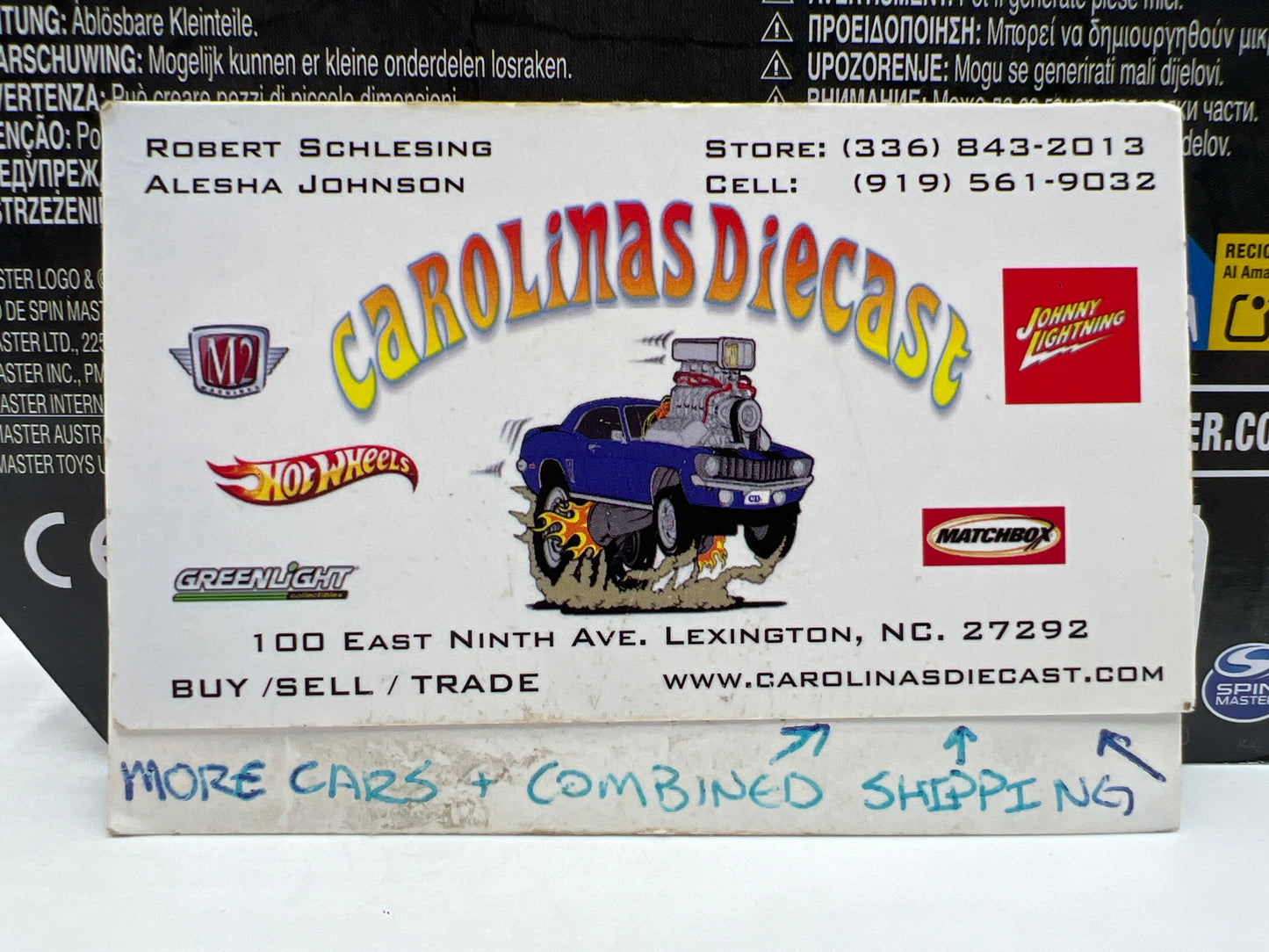 Monster Jam Series 1 Megalodon Blue W/Gray Tires 129D