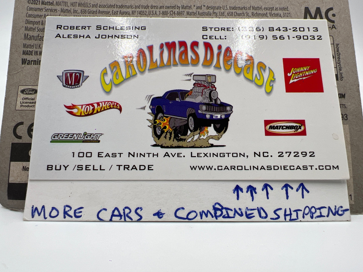 2024 Hot Wheels Q Case #250 Ford Mustang Dark Horse Satin Blue see description 22C