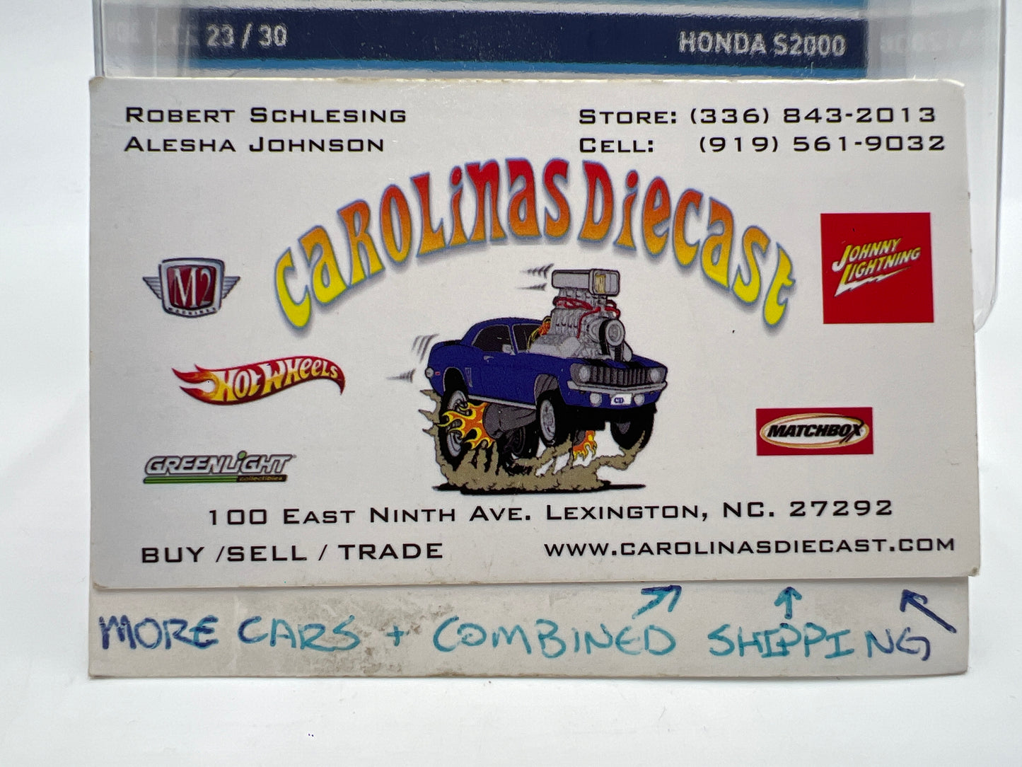 Hot Wheels Cool Classics #23 Honda S2000 Spectrafrost Gold W/Protector