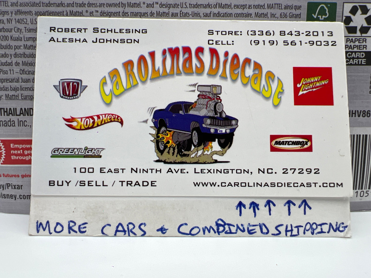 Disney Pixar Cars Toon Tokyo Mater Ito San Blue (Bad Card) 142i