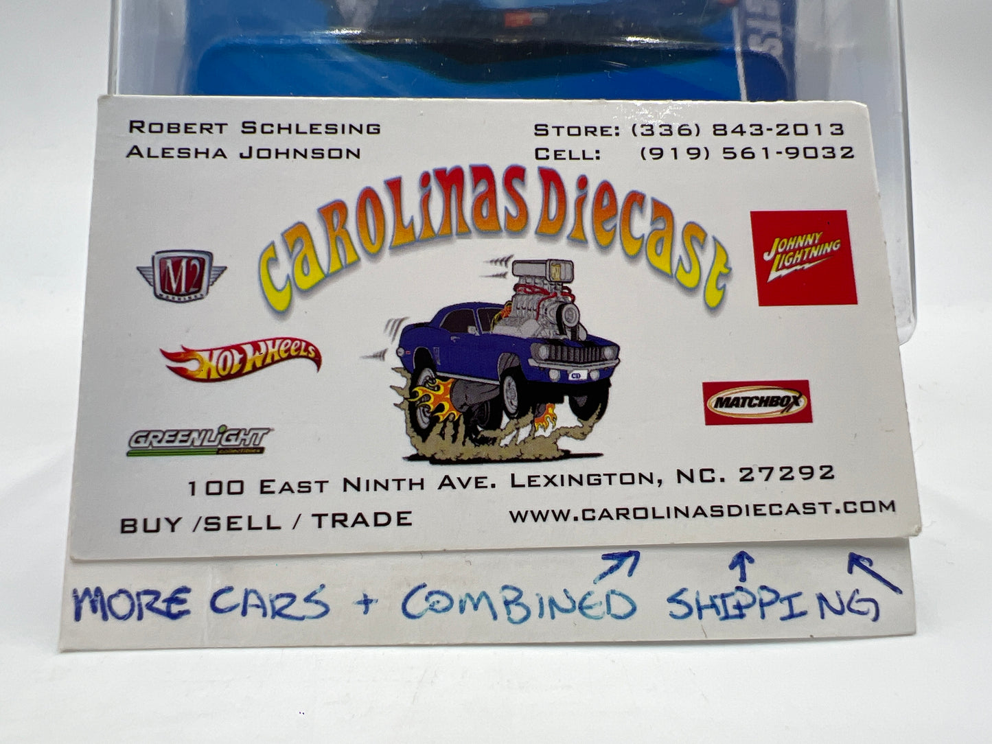 2010 Hot Wheels All Stars #128 Ferrari 308 GTS Blue W/Protector