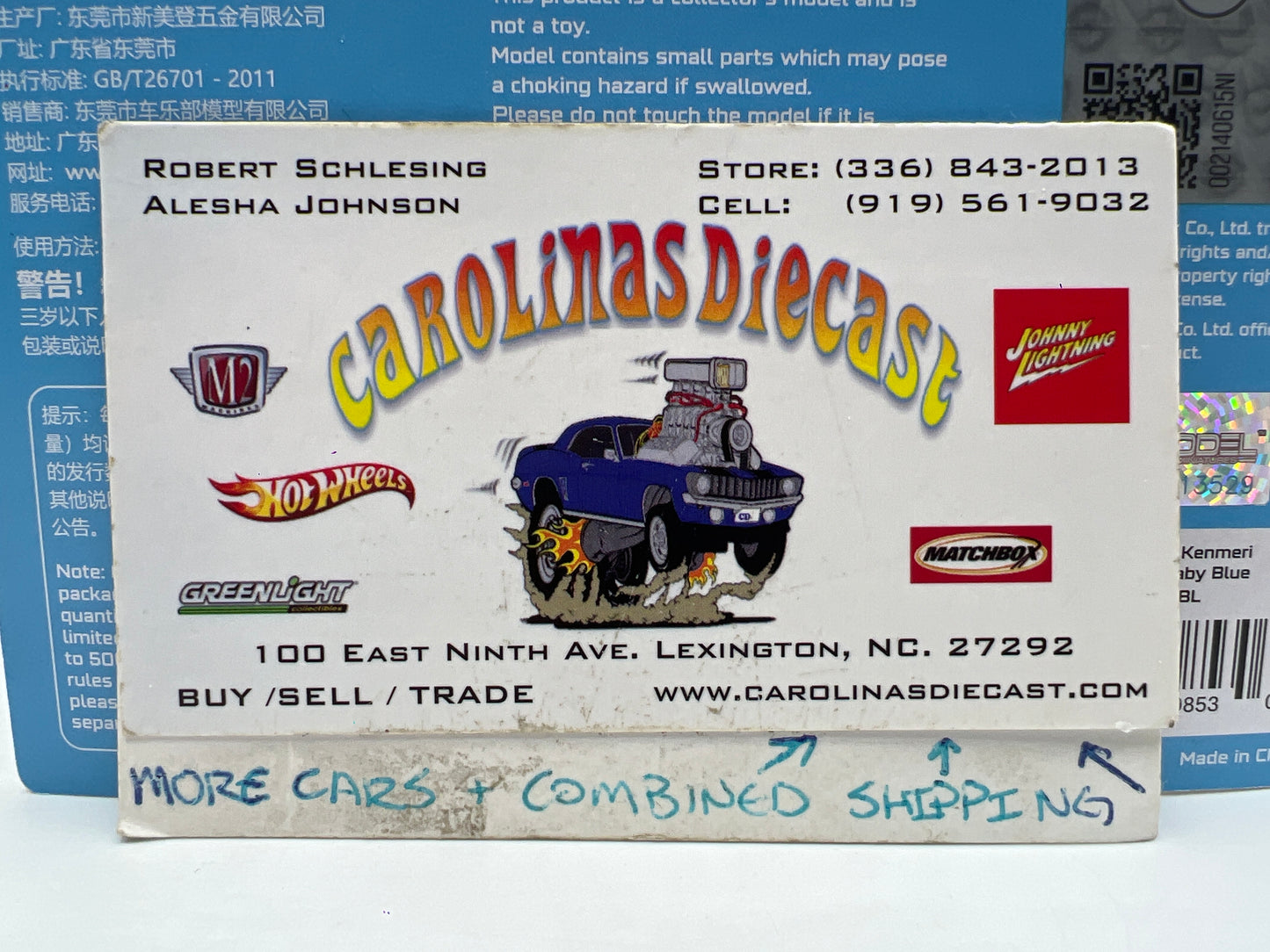 Mini GT Qube Carz Liberty Walk #1 Nissan Skyline Kenmari Liberty Walk Baby Blue 177D