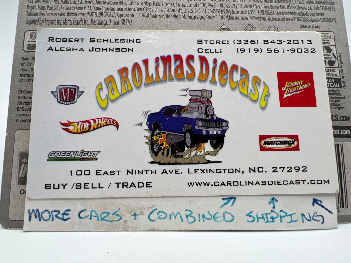 2022 Hot Wheels Treasure Hunt #186 87 Dodge D100 International Card 282F