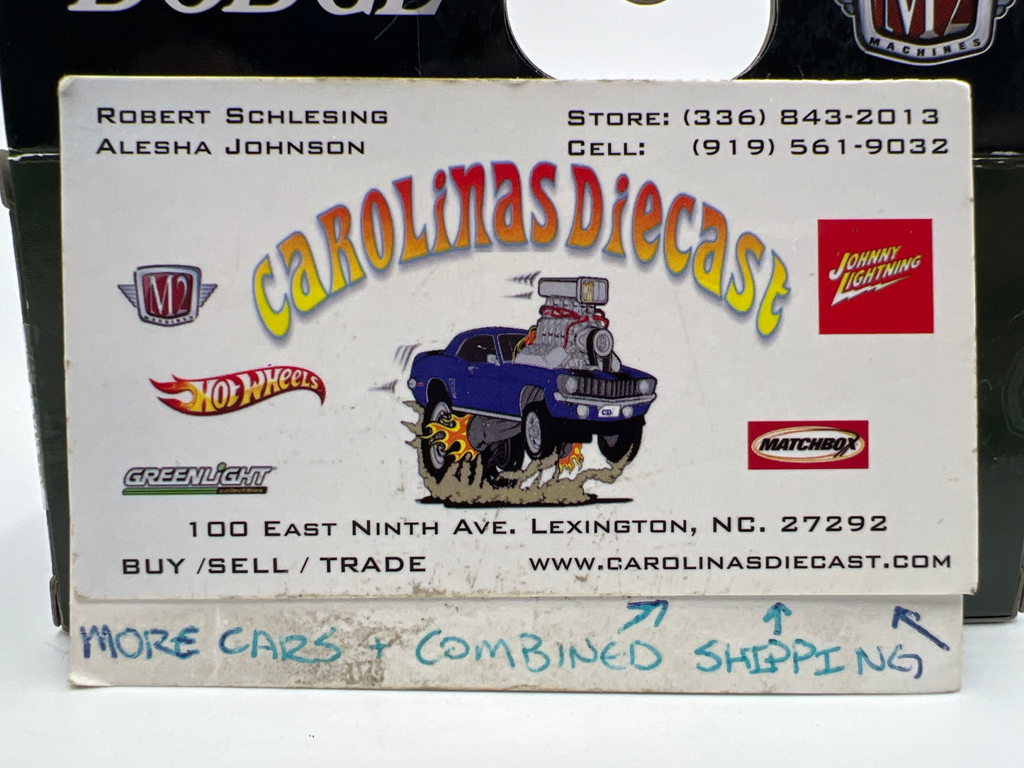 M2 Machines CHASE 1970 Dodge Challenger R/T Hemi Green R96