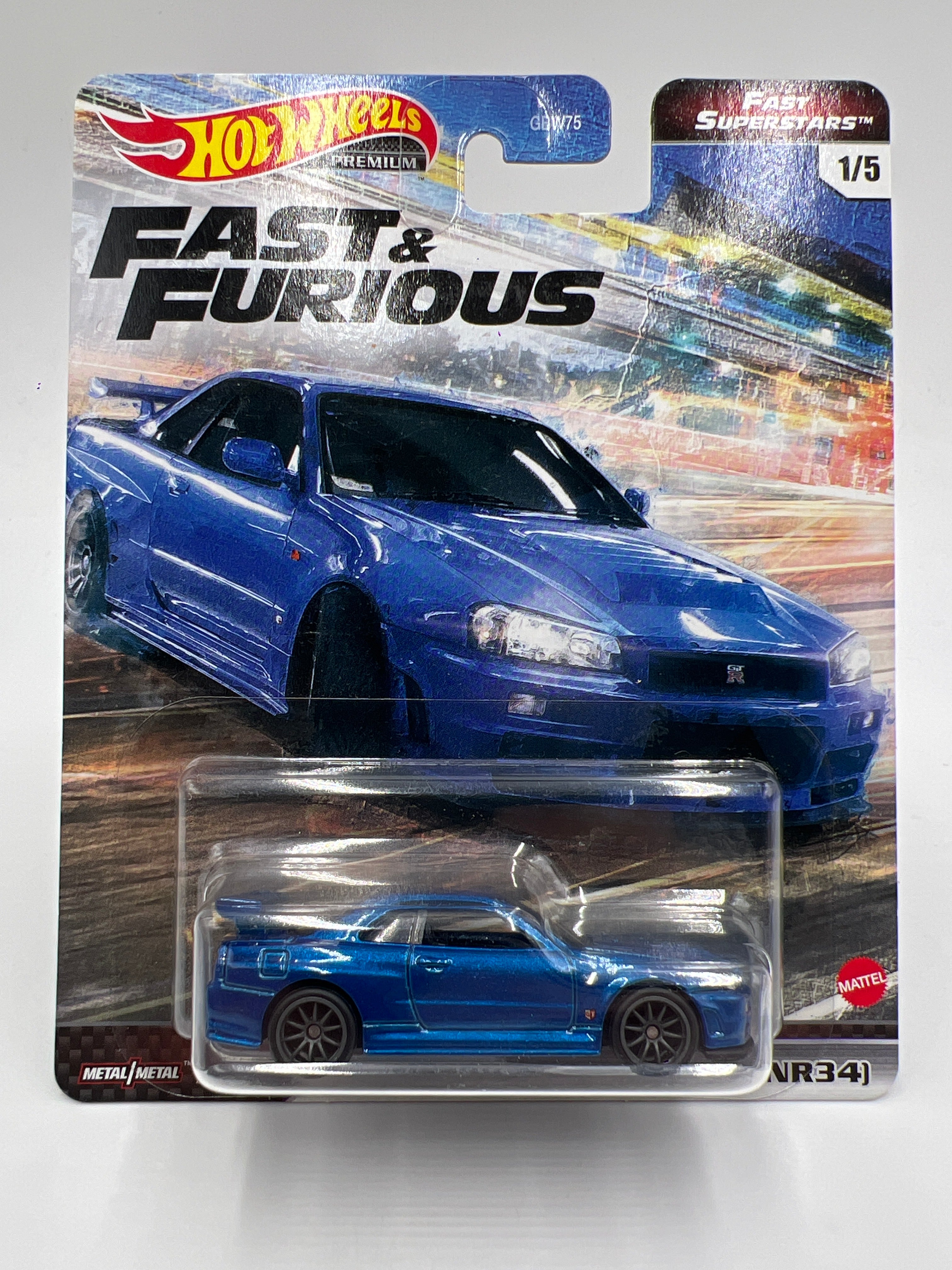 Hot Wheels Fast & Furious Fast Superstars #1 Nissan Skyline GTR