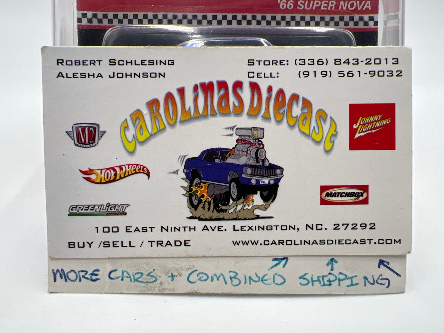 2023 Hot Wheels RLC 66 Super Nova Blue W/Protector