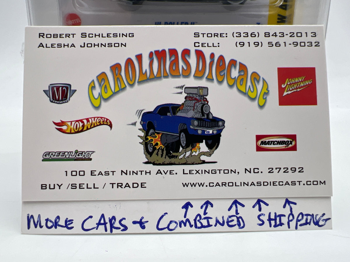 2025 Hot Wheels Factory Sealed Super Treasure Hunt & Mainline #61 Hi-Roller II Black/White W/Protector