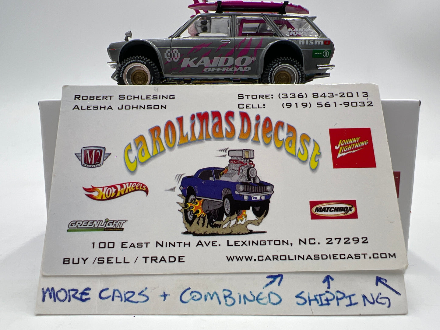 Mini GT x Kaido House #149 CHASE Datsun 510 4x4 Wagon Kaido Off-road V2 W/Surfboards