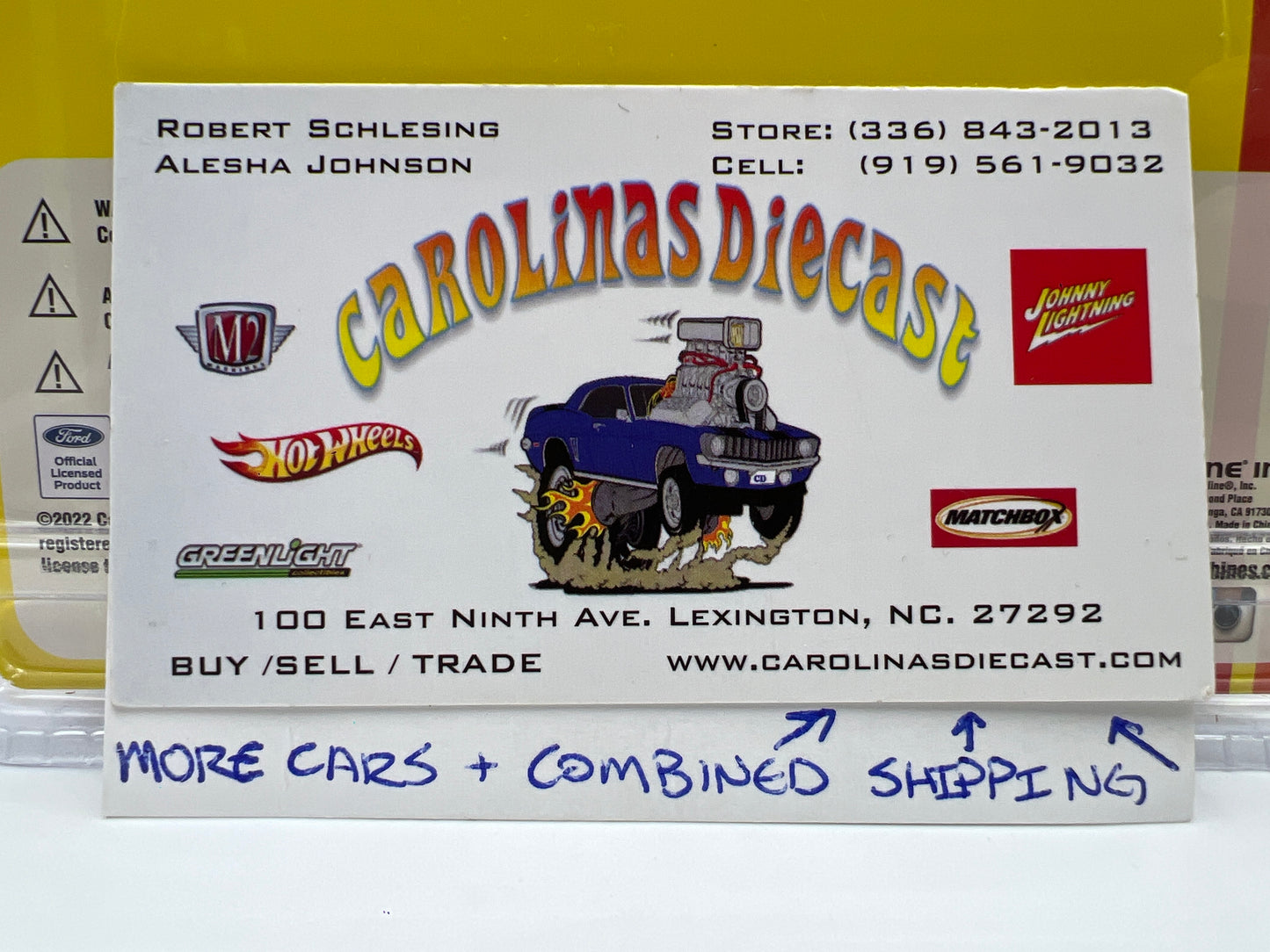 M2 Machines Hobby Exclusive Pace Car 1987 Ford Mustang GT Custom Yellow HS31 194H