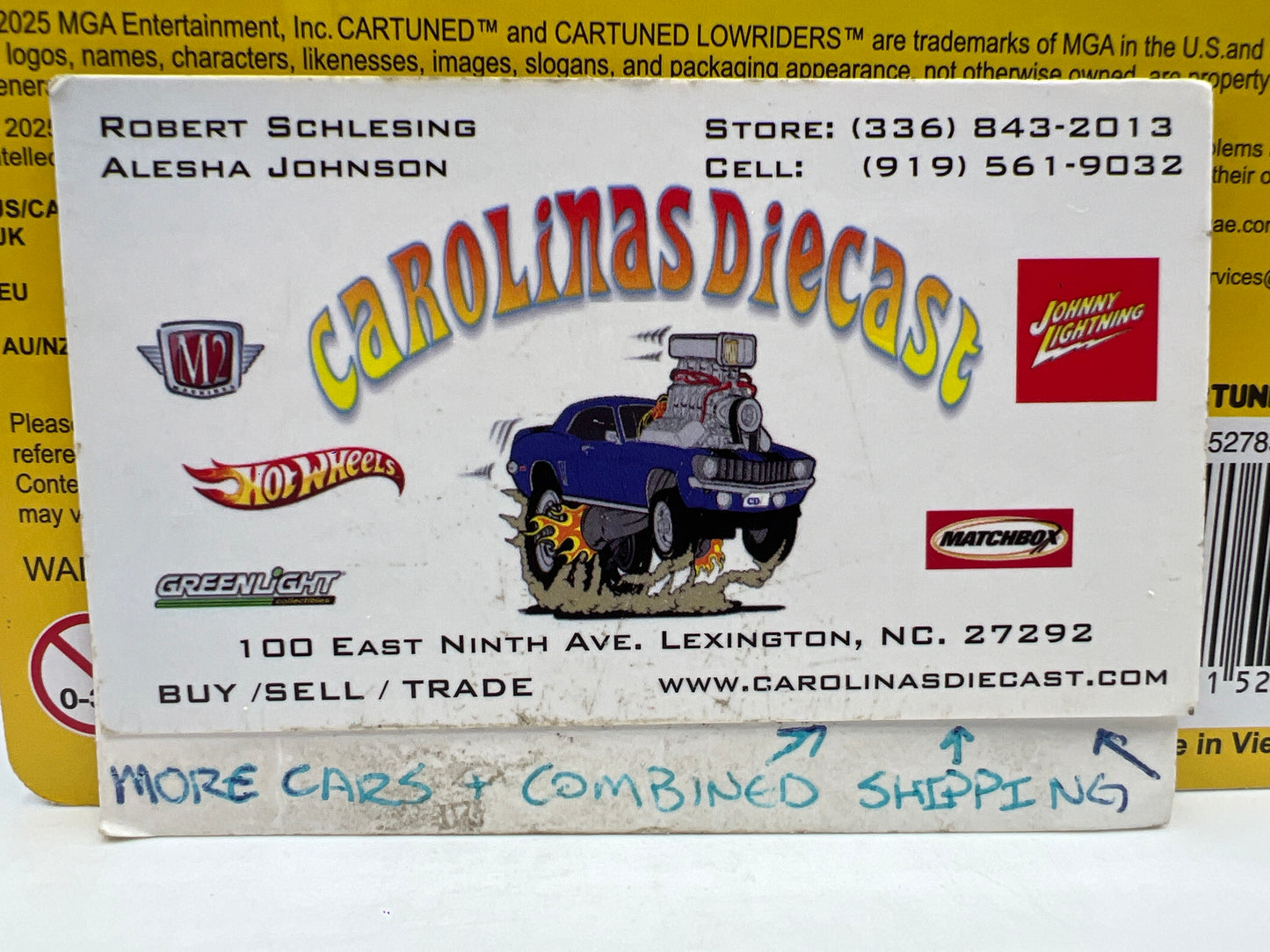 2025 MGA Car Tuned Series 6 #1 87 SR5 Toyota Pickup Purple Open Bed Version 179C