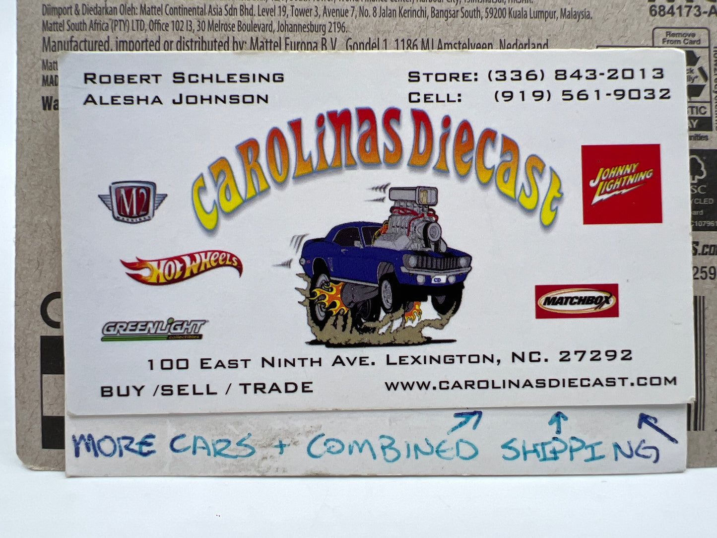 2025 Hot Wheels L Case Experimotors #206 Speed Driver Blue 116F