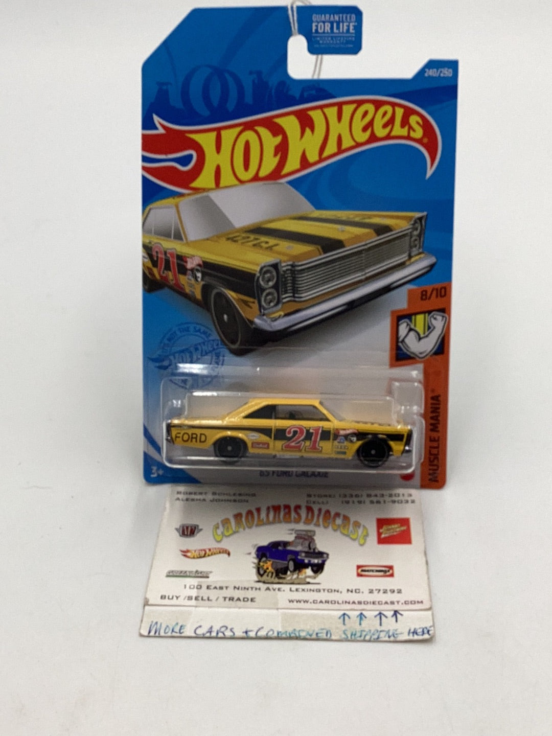 2021 Hot wheels treasure hunt #240 65 Ford Galaxie 274F