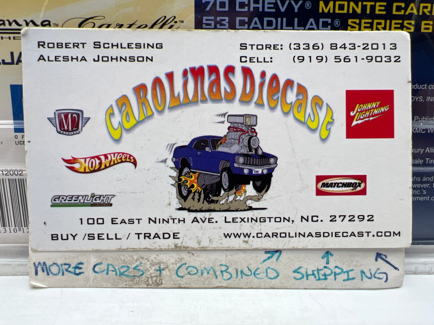 2003 Jada Dub City #44 70 Chevy Monte Carlo White 221F