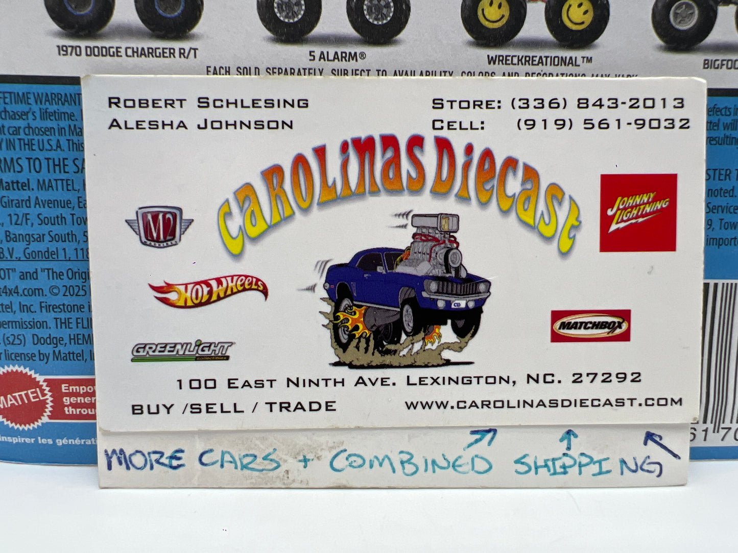 Hot Wheels Monster Trucks HWMT Back To Basics #5 Wreckreational 126D