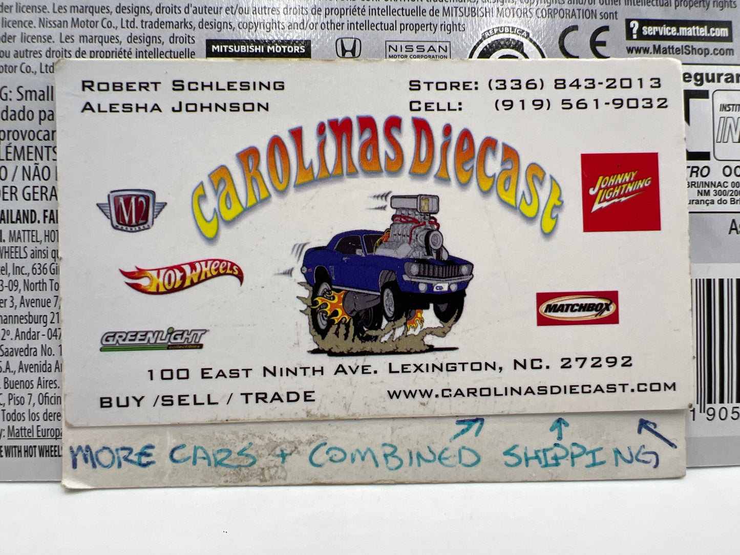 Hot Wheels Premium Modern Classics #4 Mitsubishi Lancer Evolution VI Blue 254A