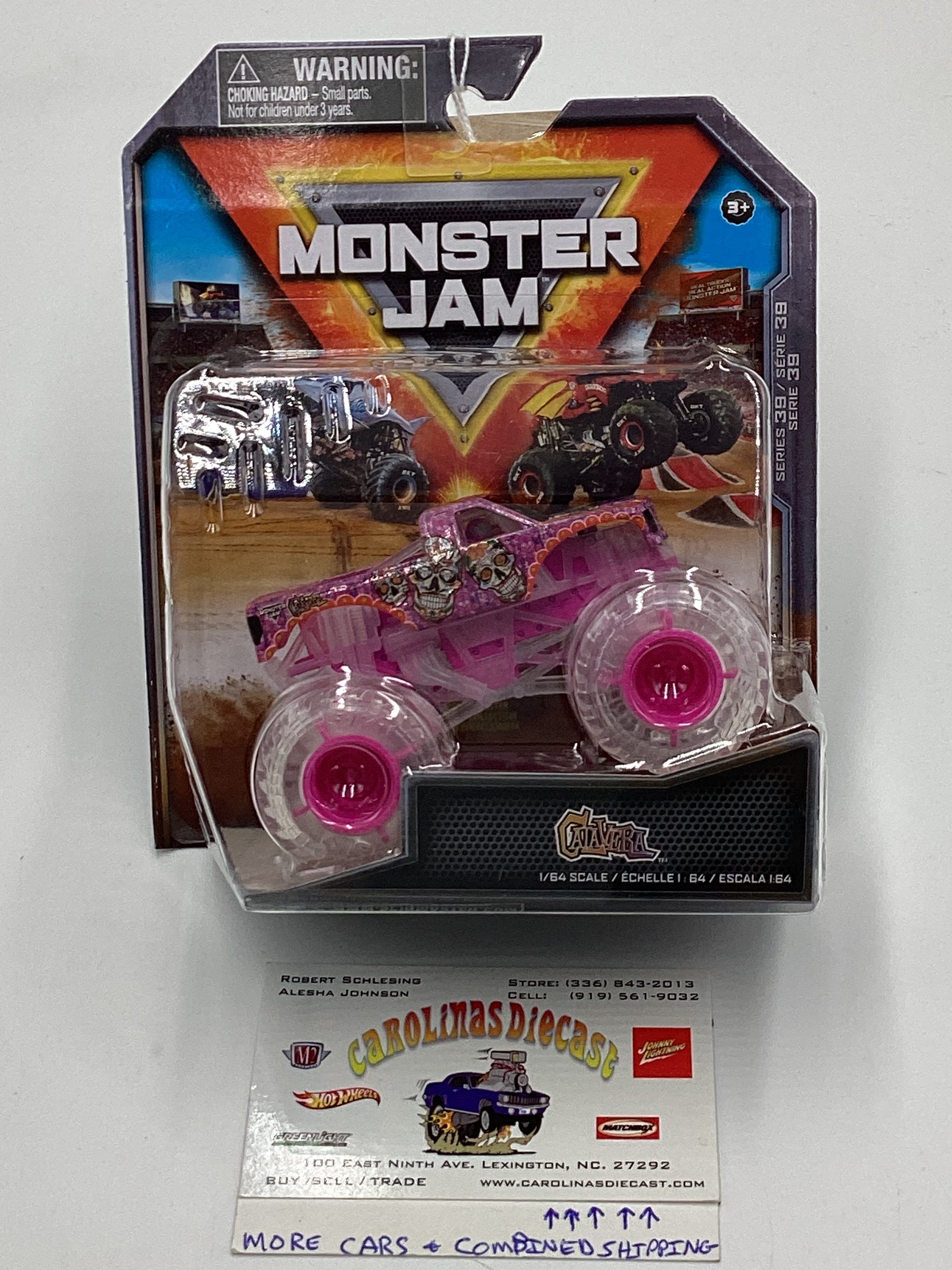 2024 monster jam Series 39 Chase Calavara VHTF – carolinasdiecast