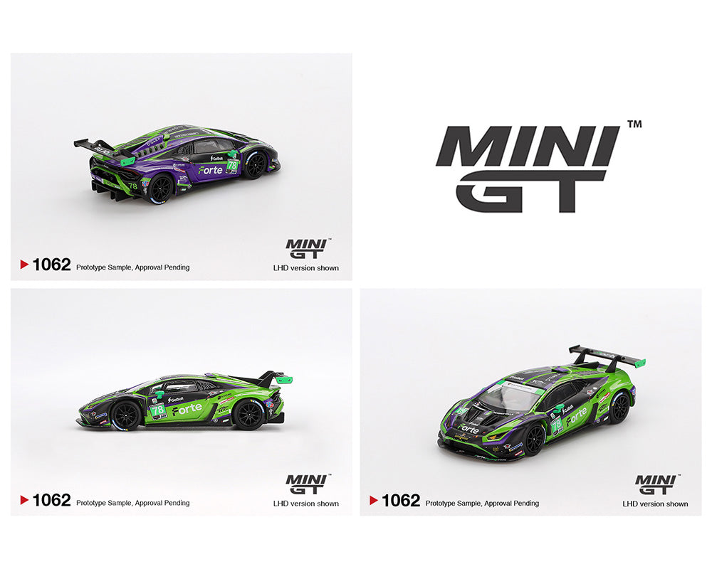 Preorder) Mini GT 1:64 #1062 Lamborghini Huracán GT3 EVO2 #78