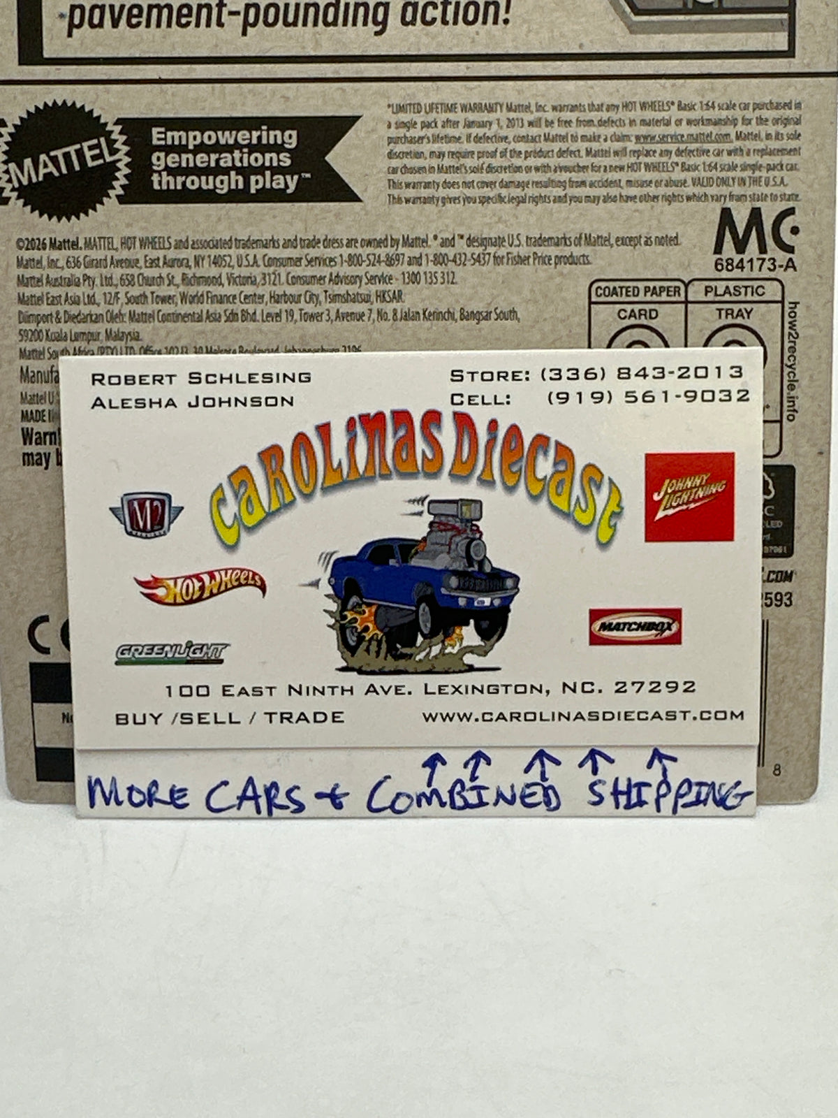 2026 Hot Wheels Q Case #206 Bully Goat blue